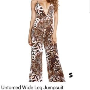 Untamed Wide Leg Jumpsuit